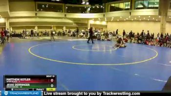 145 lbs Quarters & Wb (16 Team) - Jesse Derringer, Brownsburg vs Matthew Kotler, NFWA Black
