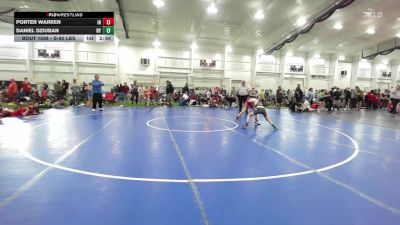 S-80 lbs Round Of 32 - Porter Warren, IN vs Daniel Dziuban, NY