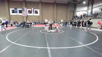 120 lbs Cons. Round 3 - Gabriella Ciccarelli, Platte County vs Zoe Gabel, Pine Creek