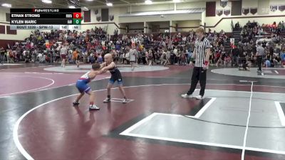 SPW-13 lbs Cons. Semi - Kylen Maric, Immortal Athletics WC vs Ethan Strong, Marshalltown Wrestling Academy