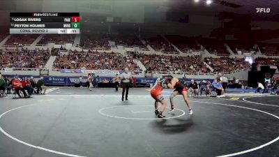 165-D2 Cons. Round 2 - Peyton Holmes, Monument Valley High School vs Logan Rivers, Page High School