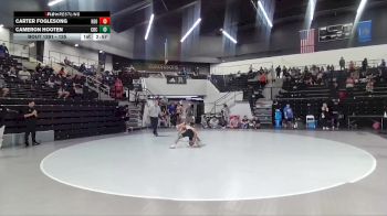 125 lbs Cons. Round 4 - Cameron Hooten, Central Baptist vs Carter Foglesong, Northeastern Oklahoma