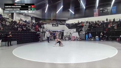 125 lbs Cons. Round 4 - Cameron Hooten, Central Baptist vs Carter Foglesong, Northeastern Oklahoma