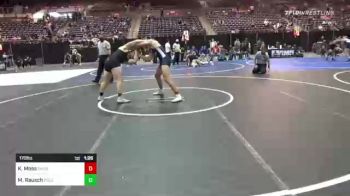 170 lbs Semifinal - Kameron Moss, Sanderson Wrestling Academy vs Mark Rausch, Team Prestige