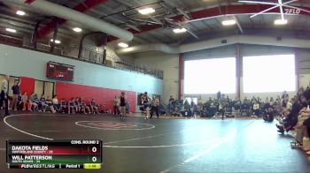 132 lbs Semis & Wb (16 Team) - Dakota Fields, Switzerland County vs Will Patterson, South Adams