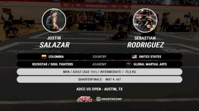 Jostin Salazar vs Sebastian Rodriguez 2024 ADCC Austin Open