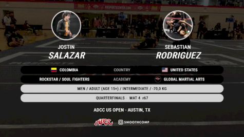 Jostin Salazar vs Sebastian Rodriguez 2024 ADCC Austin Open