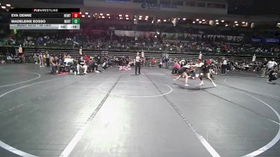 98 lbs Quarterfinal - Eva Denne, Newton vs Madeleine Eosso, North Hunterdon