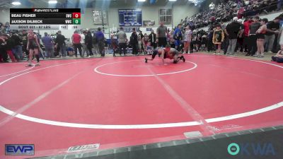 67 lbs Final - Beau Fisher, Salina Wrestling Club vs Jaxson Dilbeck, Woodland Wrestling Club