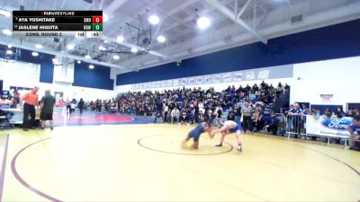 110 lbs Cons. Round 2 - Jaslene Higuita, Rowland vs Aya Yoshitake, San Marino