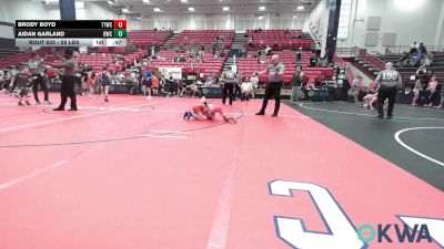 55 lbs 3rd Place - Brody Boyd, Team Tulsa Wrestling Club vs Aidan Garland, Berryhill Wrestling Club