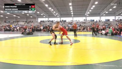 138 lbs Semifinal - Owen Proper, AZ vs George Dennis, KY