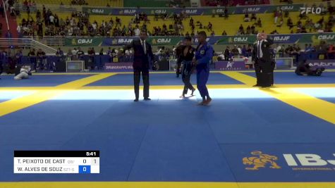 THIAGO PEIXOTO DE CASTILHO FRAZÃ vs WEVANUS ALVES DE SOUZA 2023 Brasileiro Jiu-Jitsu IBJJF