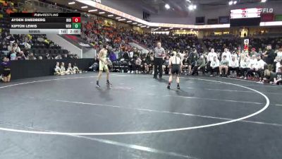 113 lbs Semis - Ayden Swedberg, Indianola vs Kipton Lewis, Waverly-Shell Rock