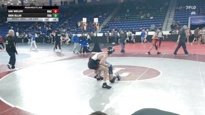 126 lbs Consi Of 32 #2 - Ian Welsh, Winchester vs Ben Ellis, Franklin