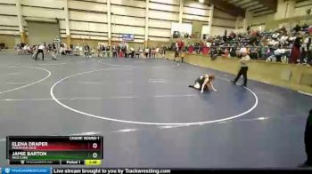 110 lbs Champ. Round 1 - Jamie Barton, Westlake vs Elena Draper, Mountain View