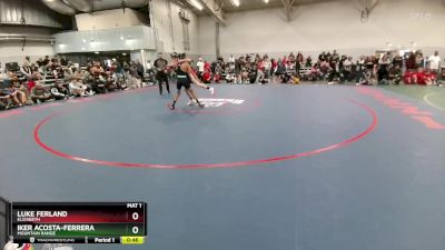 132 lbs Cons. Round 2 - Luke Ferland, Elizabeth vs Iker Acosta-Ferrera, Mountain Range