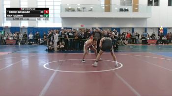144 lbs Champ. Round 1 - Gideon Gonzalez, Bergen Catholic vs Nick Pallitto, Paramus Catholic