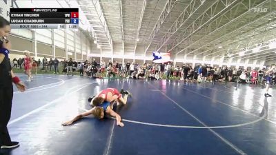 144 lbs Cons. Round 2 - Ethan Tincher, Team Prestige Wrestling vs Lucan Chadburn, Pineview High School