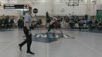 285 lbs Cons. Round 4 - Kaden Bryan, McDaniel vs Owen Reber, Alvernia University