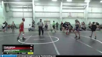 110 lbs Round 6 (8 Team) - Tyler Ineman, Terps Xtreme vs Andrew Bostwick, PA Alliance Blue