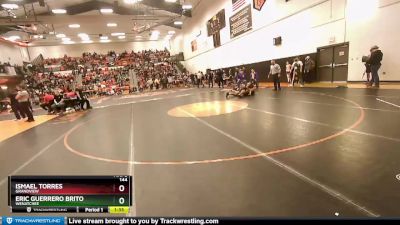 144 lbs Champ. Round 1 - Eric Guerrero Brito, Wenatchee vs Ismael Torres, Grandview