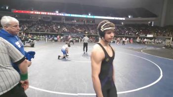 D 1 150 lbs Champ. Round 1 - Willard Lape, Mandeville vs Benjamin O`Quinn, C.E. Byrd