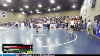 195 lbs Quarterfinal - Angel Gonzalez, Santa Ynez vs Jace Demacabalin, Robert F Kennedy