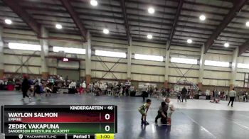 46 lbs Quarterfinal - Waylon Salmon, Empire vs Zedek Vakapuna, Sanderson Wrestling Academy