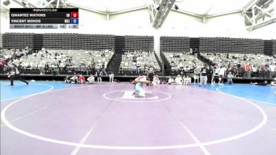 2nd Place - Qwantez Watkins, Dover Bandits vs Vincent Mokos, Militia Wrestling Club