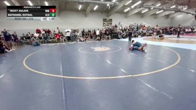 175 lbs Champ. Round 1 - Ricky Aulava, Widefield vs Nathaniel Roybal, Cleveland