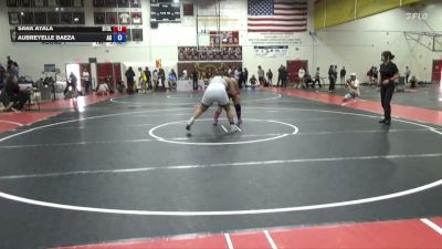 190 lbs Round 1 - Aubreyelle Baeza, Animal House vs Sara Ayala, Beat The Streets LA