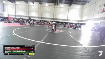 190 lbs Quarterfinal - Siavash Mavandadnejad, Irvine vs Brett Williamson, Moorpark