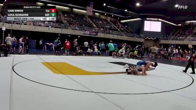 115 lbs Consi Of 8 #2 - Liam Simon, Plainfield vs Luca Schiavon, Hopewell