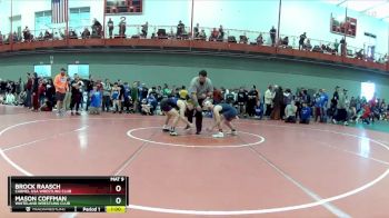 120 lbs Champ. Round 1 - Brock Raasch, Carmel USA Wrestling Club vs Mason Coffman, Whiteland Wrestling Club