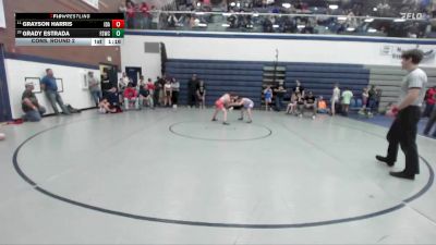 85 lbs Cons. Round 2 - Grayson Harris, Idaho vs Grady Estrada, Fighting Squirrels Wrestling Club