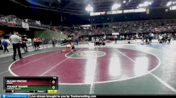 113 lbs Champ. Round 1 - Alijah Macias, Nampa vs Yousuf Rahimi, Central Valley