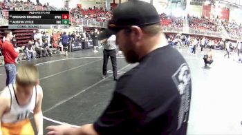 120 lbs Cons. Round 1 - Brooks Bramlet, West Point Wrestling Club vs Austin Lytle, Beatrice Wrestling Club