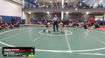 60 lbs Round 2 (6 Team) - Hank Busch, Columbus St. Francis Desales vs Vincent Whitman, Wadsworth