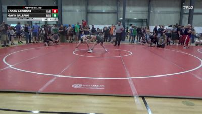 100 lbs Semifinal - Logan Ardinger, Hagerstown vs Gavin Galeano, Harrisburg