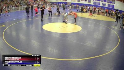 92 lbs Cons. Round 3 - Benito Medelez, Hermiston Wrestling vs Kaiden Reynolds, COWA