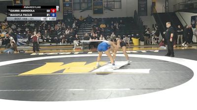 131 lbs Quarterfinal - Gianna Amendola, East Stroudsburg University vs Makayla Paclib, Pitt.-Johnstown