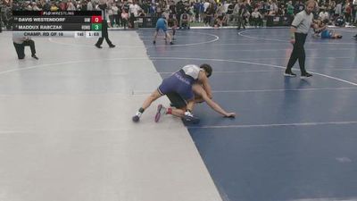 120 lbs Champ. Rd Of 16 - Davis Westendorf, Immortal Athletics WC vs Maddux Rabczak, Hononegah