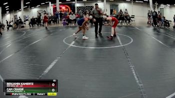 92 lbs Round 1 (4 Team) - Benjamin Kamertz, Red Devil WC vs Cam Craigie, Virginia Patriots