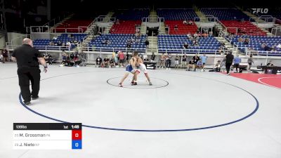 138 lbs Cons 16 #1 - Myles Grossman, PA vs Jake Nieto, NY