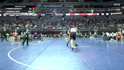 3A-215 lbs Champ. Round 1 - Conner Bistricky, Prairie, Cedar Rapids vs Harrison Tripp, Norwalk