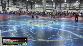 120 lbs Cons. Round 2 - Caden Carter, Great Bridge Wrestling Club vs Gavin Reyes, Warmupgang Wrestling Club