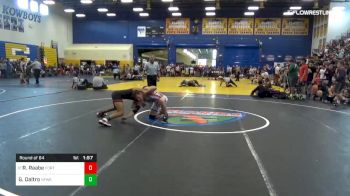 126 lbs Round Of 64 - Russell Raabe, Fort Pierce Central vs Gabriel Daltro, NFWA