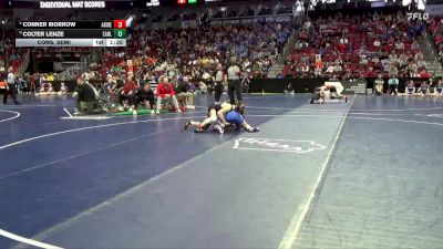 1A-113 lbs Cons. Semi - Conner Morrow, Akron-Westfield vs Colter Lenze, Earlham