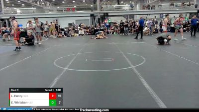 132 lbs Placement (4 Team) - Ethan Whitaker, Purge GT vs Laudan Henry, Iron Horse
